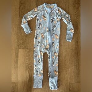 Bluey zipper onesie 18 months new